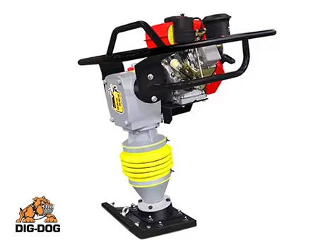 construction vehicle names- jumping jack compactor