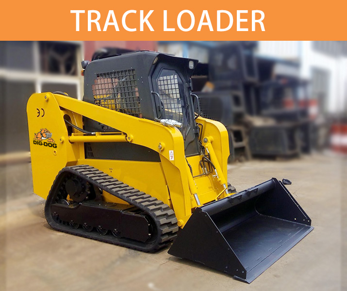 DIG-DOG track skid steer loader- track loader for sale