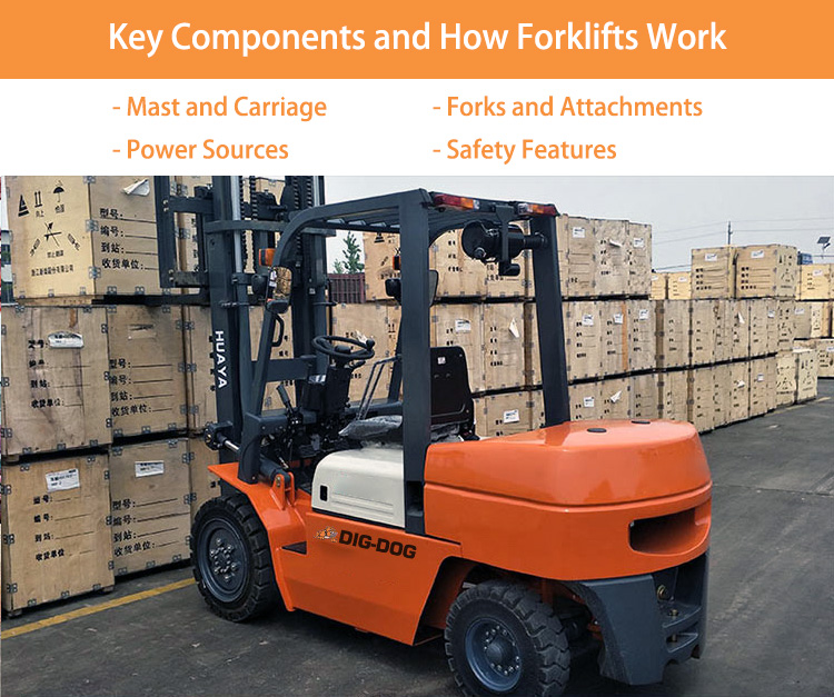 key components and how forklifts work