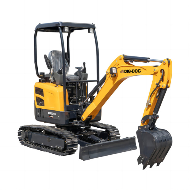 DIG-DOG DE20 Mini Excavator - Compact Excavator,DIG‑DOG | Versatile Compact Excavators & Loaders for Tough Jobs