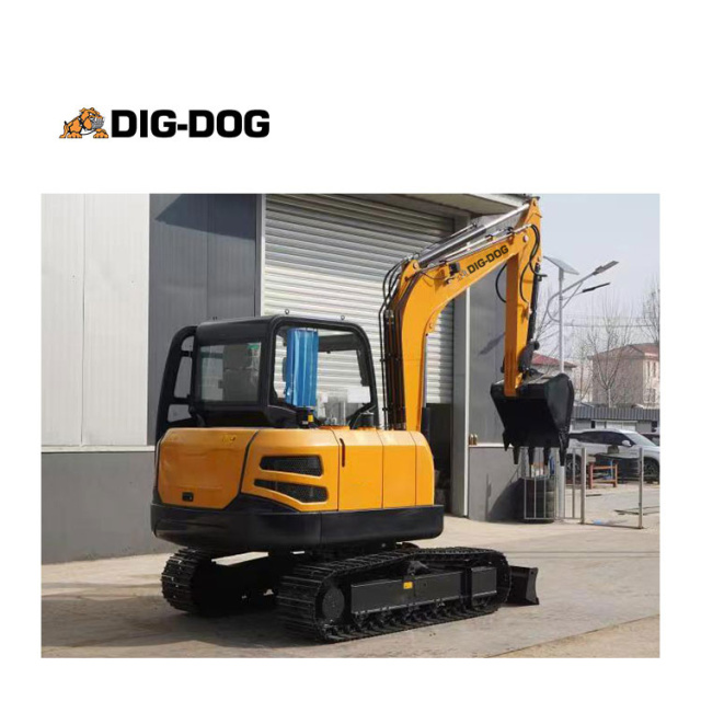 DIG-DOG DG60 Excavator 6 ton,DIG‑DOG | Versatile Compact Excavators & Loaders for Tough Jobs