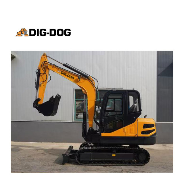 DIG-DOG DG60 Excavator 6 ton,DIG‑DOG | Versatile Compact Excavators & Loaders for Tough Jobs