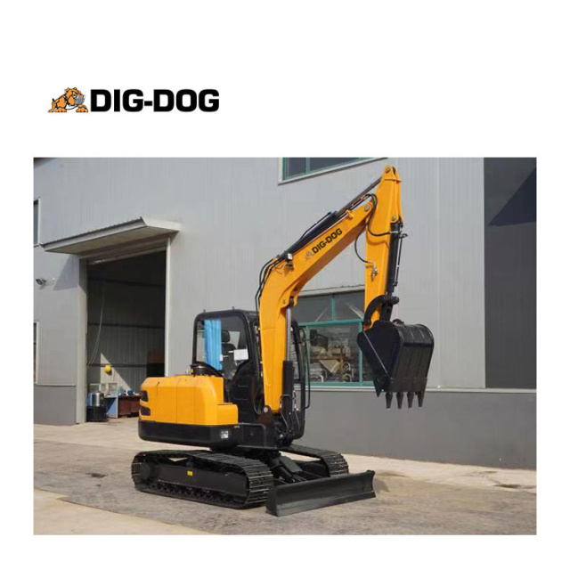 DIG-DOG DG60 Excavator 6 ton,DIG‑DOG | Versatile Compact Excavators & Loaders for Tough Jobs