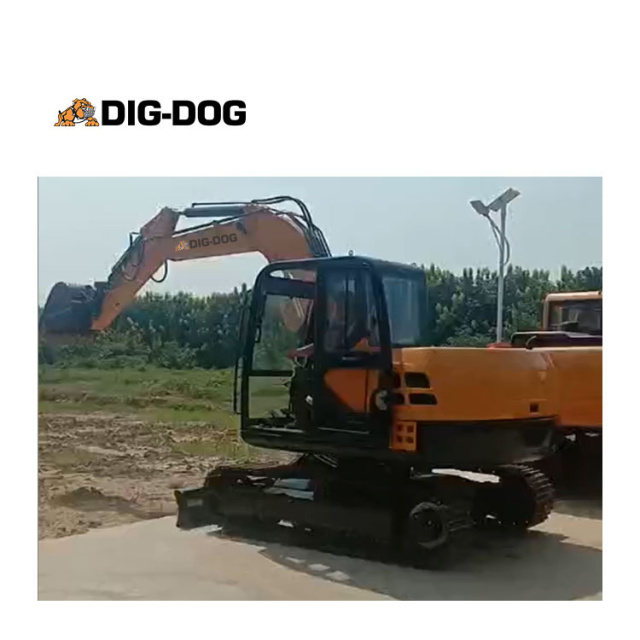 DIG-DOG DG90 Excavator 9 ton,DIG‑DOG | Versatile Compact Excavators & Loaders for Tough Jobs