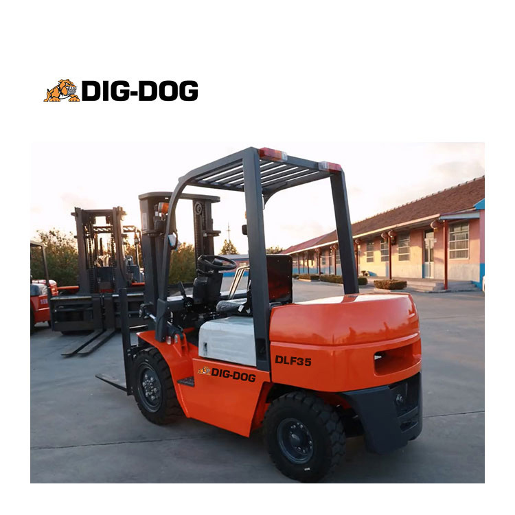 DIG-DOG DFL35 Diesel Forklift Truck 3.5 Ton Small Forklift Sales,DIG‑DOG | Versatile Compact Excavators & Loaders for Tough Jobs