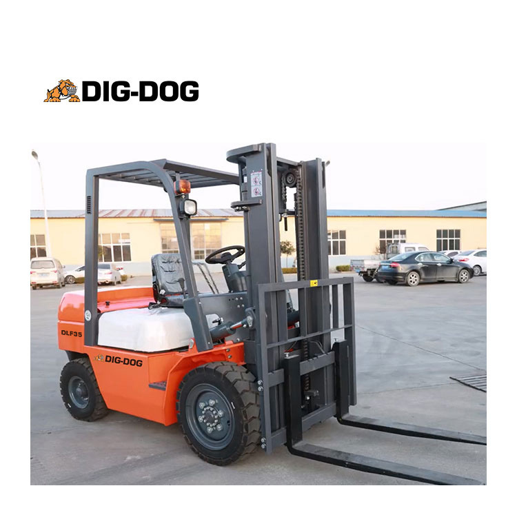 DIG-DOG DFL35 Diesel Forklift Truck 3.5 Ton Small Forklift Sales,DIG‑DOG | Versatile Compact Excavators & Loaders for Tough Jobs