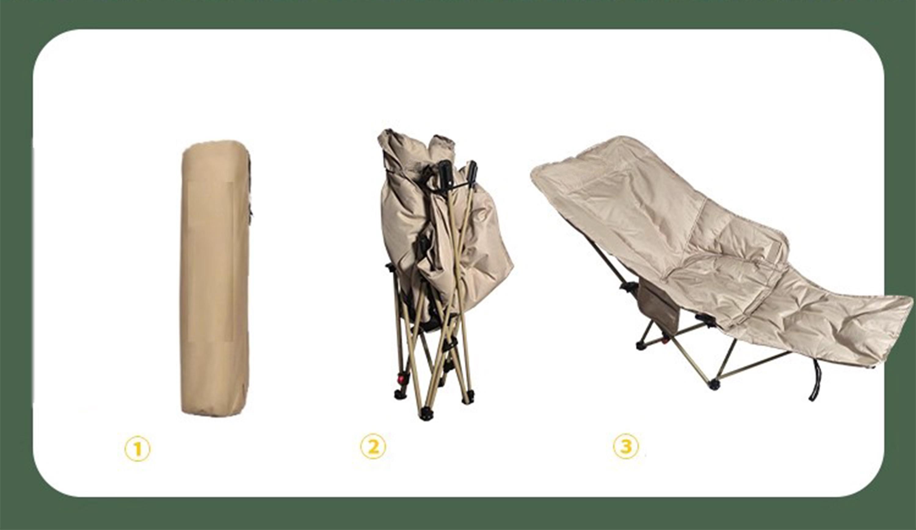 Abjustable Folding Camping Lounge Chair
