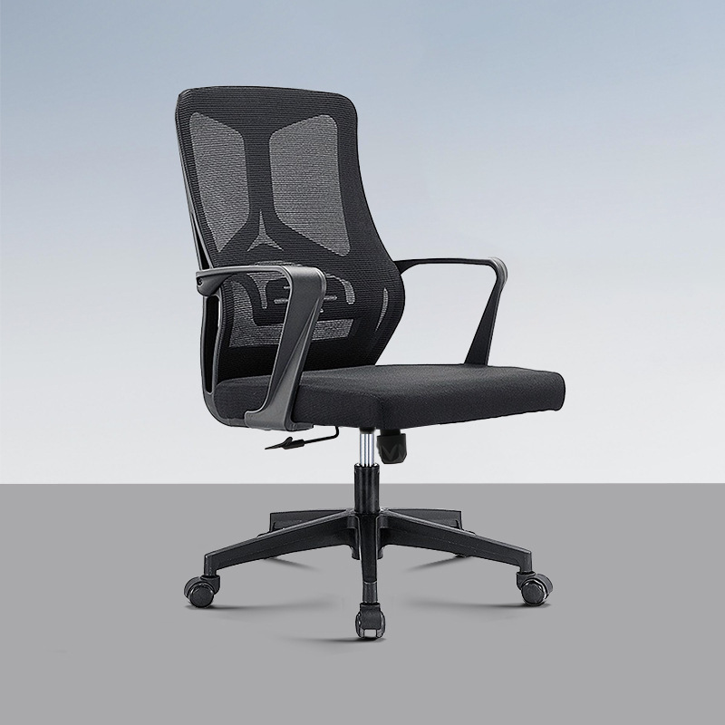 Ergonomic Mesh Office Chair with Adjustable Lumbar Support - High Back Swivel Task Chair