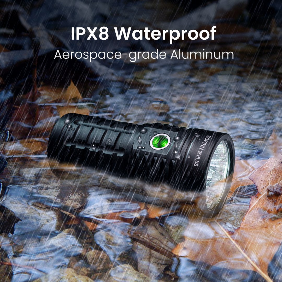 Q8 Plus XHP50D сверхмощный светодиодный фонарь 16000ЛМ USB C перезаряжаемый 21700 Anduril 2.0 XHP50B