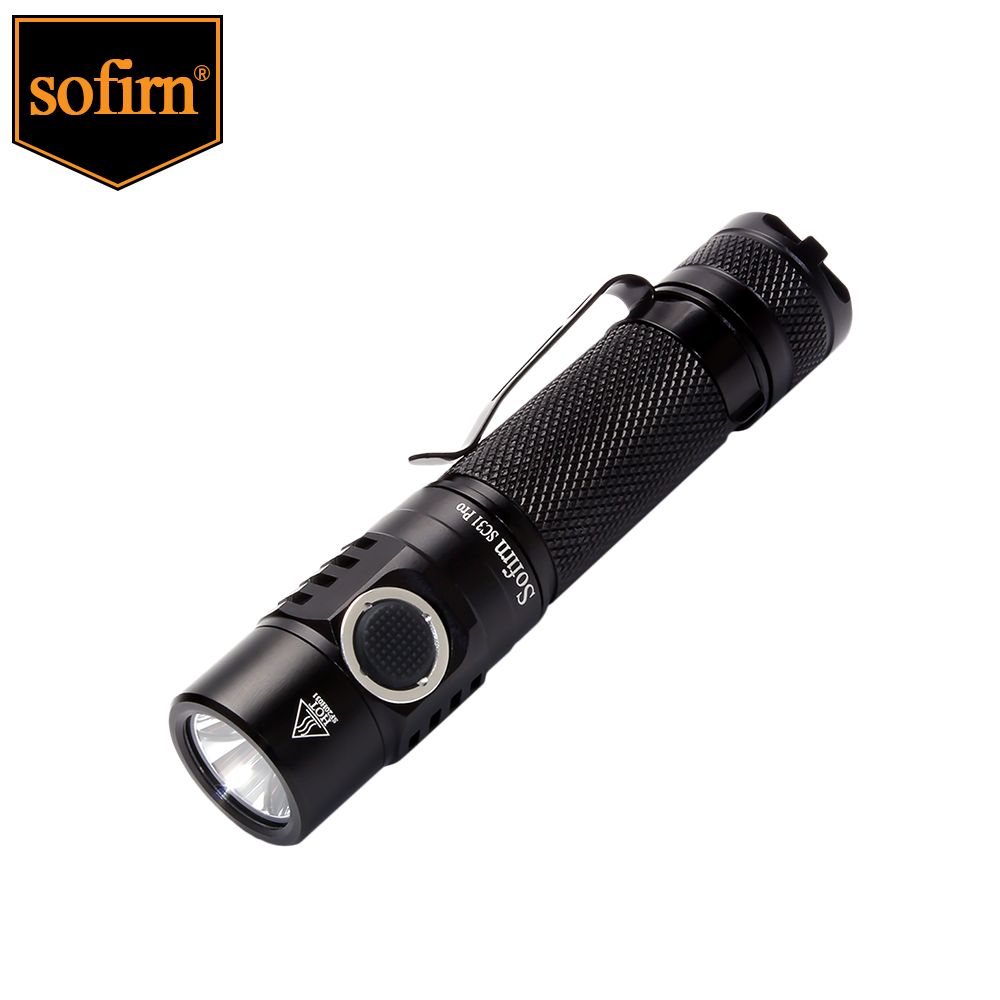 SC31 Pro 5000К 6000K аккумуляторный светодиодный фонарик мощный 2000лм 18650 фонарь Anduril 2.0