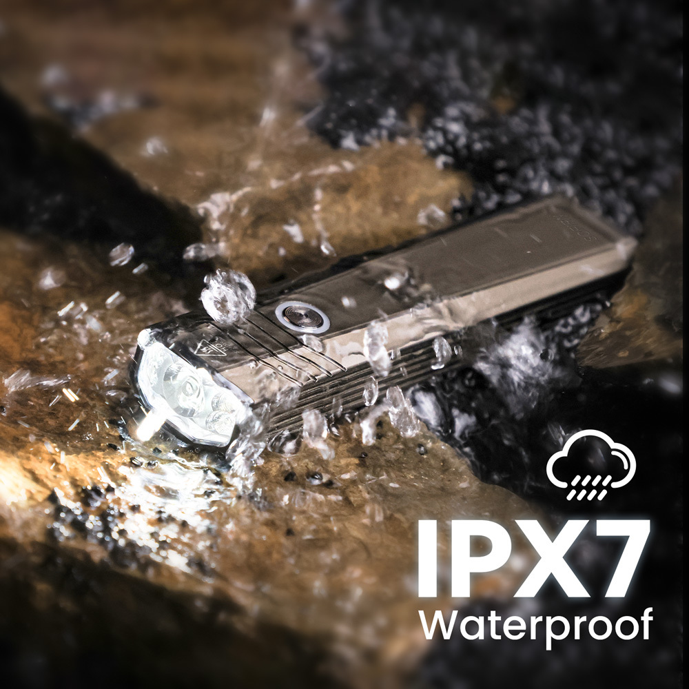 Sofirn ST1 1500lm Плоский фонарик SFT25R 5000K-6500K Белый свет, перезаряжаемый Type-C, серый