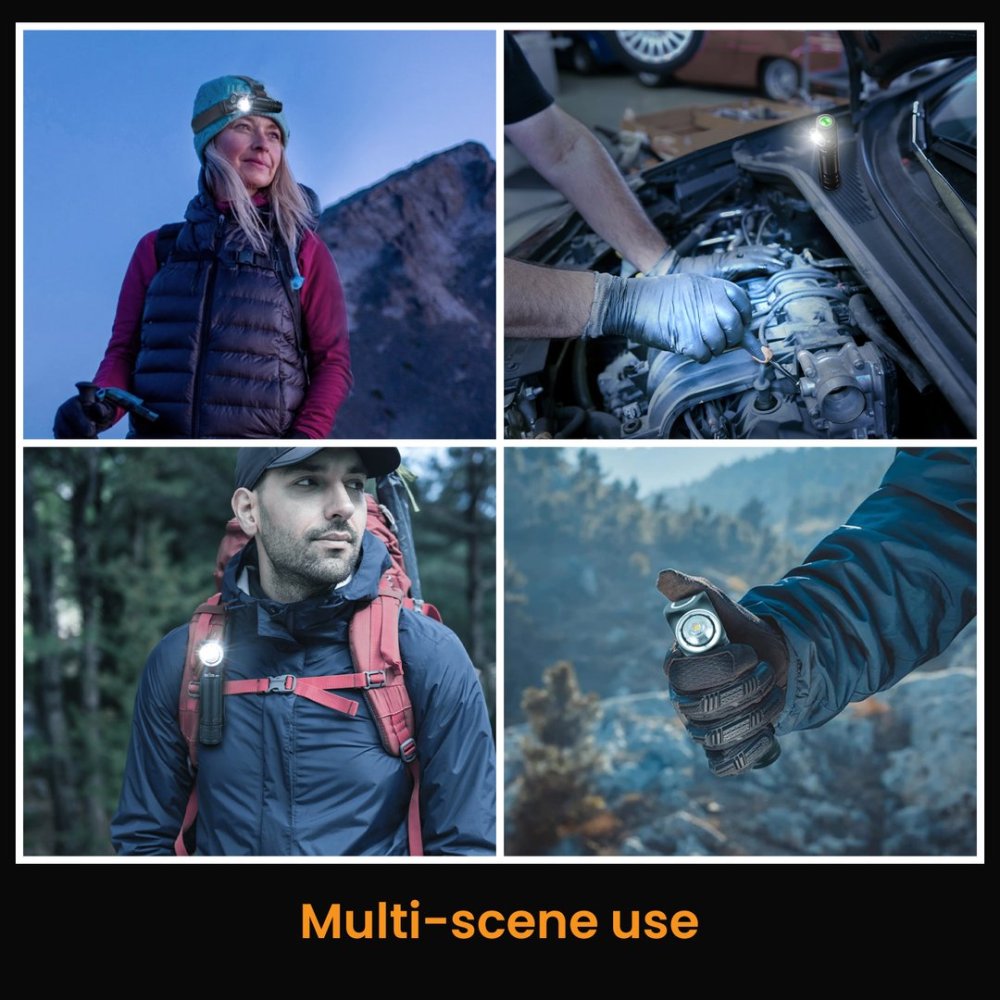 SOFIRN HS40 SST40 фонарь холодный белый 6000K налобный мощный фонарик 2000лм аккумуляторный 18650 Type-C