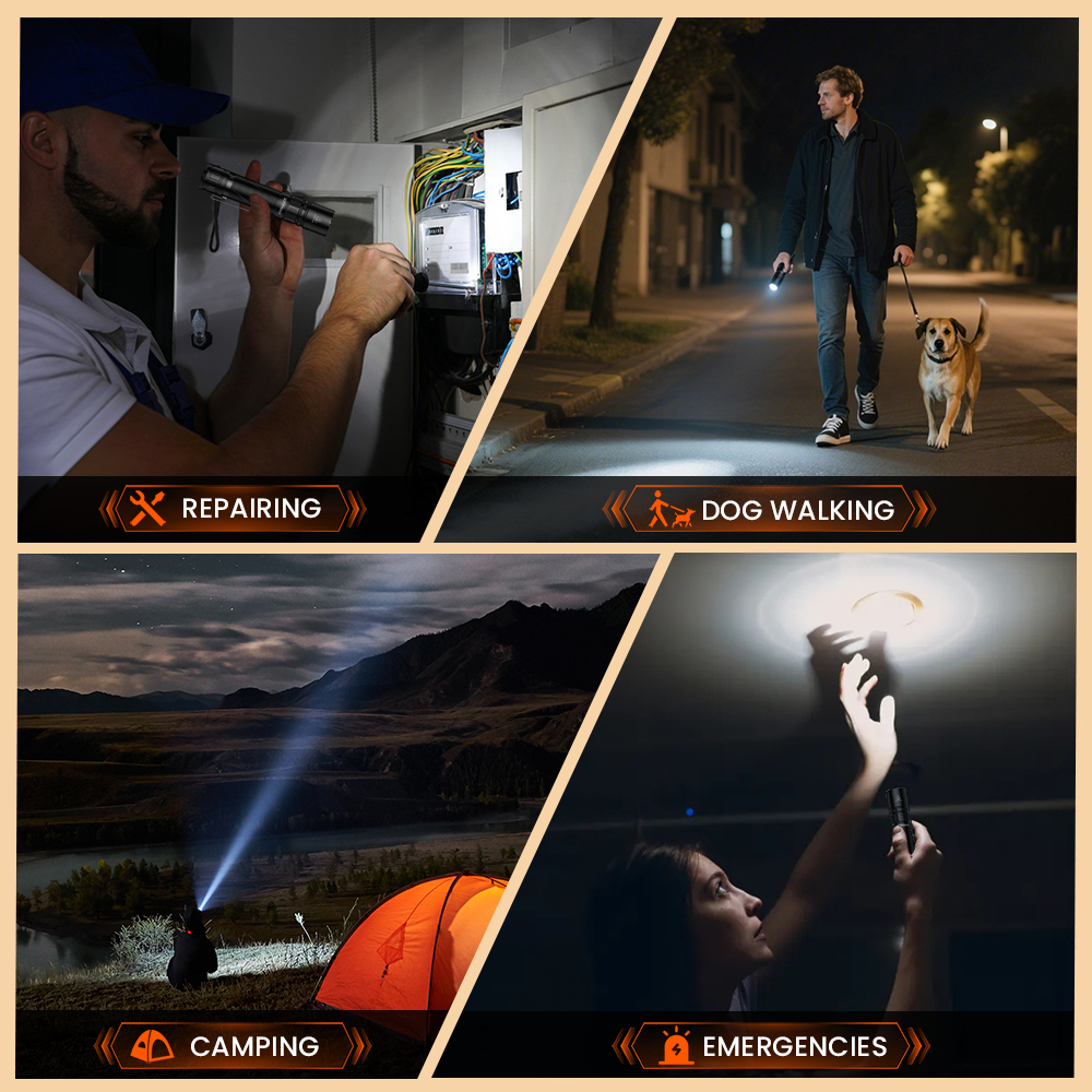 SOFIRN SK30 2800LM Тактический фонарь SFT70 LED 6500K 21700 USB C Перезаряжаемый двойным переключателем