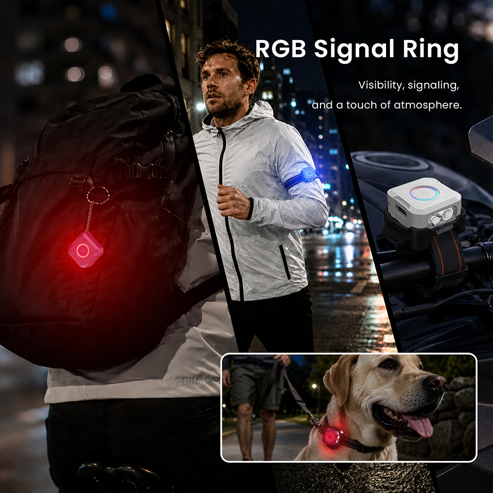 SOFIRN SE1PRO мини-перезаряжаемый фонарик , карманный EDC, 275лм, Красный свет+ RGB