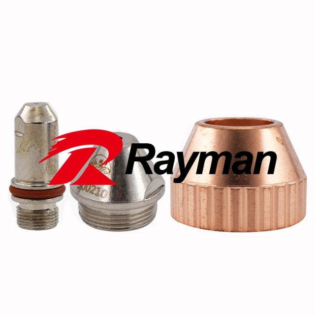 Nozzles and electrodes for cnc plasma cutter