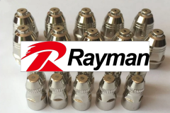 Nozzles and electrodes for cnc plasma cutter