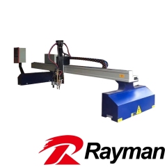 China gantry type plasma flame metal cutting machine