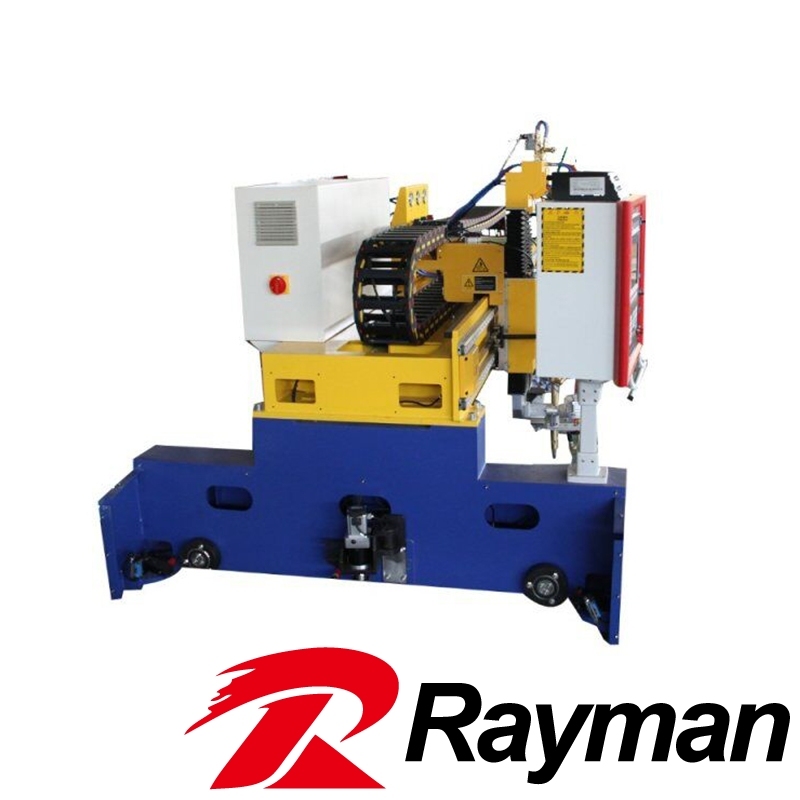 cnc gantry type flame and plasma metal cutting machinery double motor drive