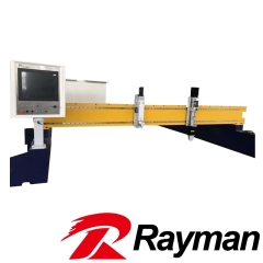 cnc heavy gantry type plasma flame cutting machinery metal plasma cutter model 4080