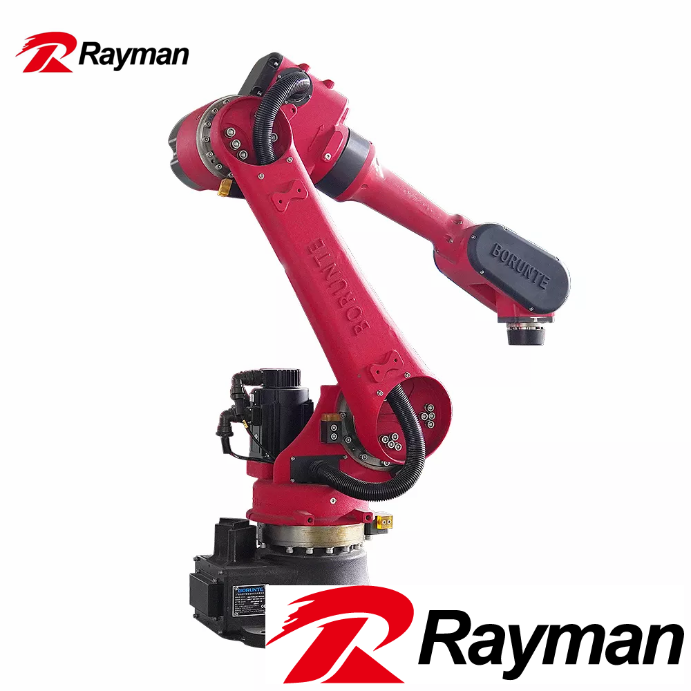 Se utiliza para la pulverización y el procesamiento del brazo robot industrial general de 6 ejes robot de soldadura manipulación del brazo, cojinete de soldadura 8KG.