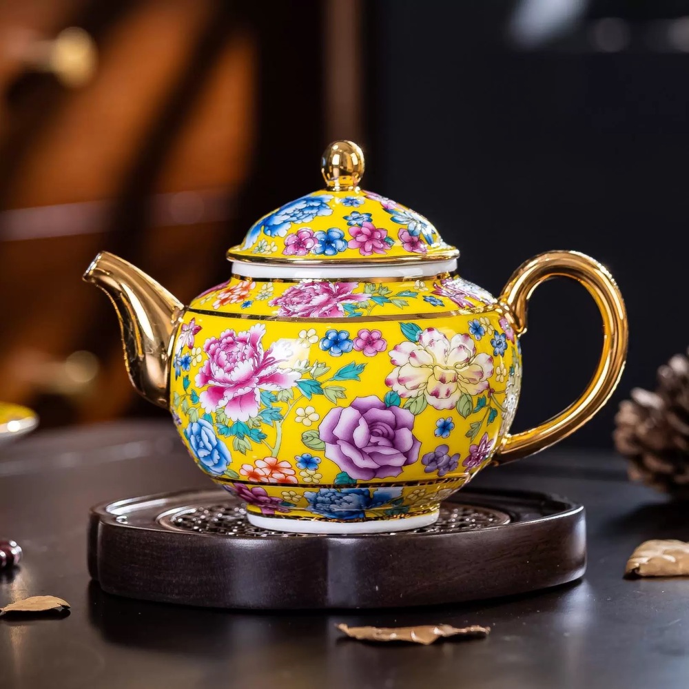 Jingdezhen Handmade Ceramic High-end Set Summer Tea Set