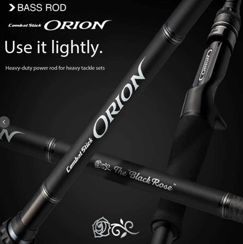 New EG Kaleido EVERGREEN "Supreme Black Crow" / "Super Stud" / "Great Serpent" / "Orion" Long-Cast Lure Rod