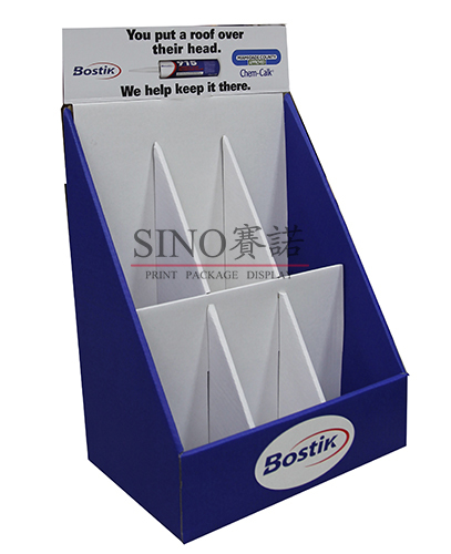 Stationery store counter top cardboard display,POP display stand, custom made display rack manufacturer, Paper Package Boxes, Gift boxes, Shopping bag factory China factory, Sino Printing & Packaging,