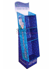 Sales promotional Corrugated cardboard display rack