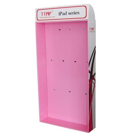 iPad case peg hook Wall-mounted cardboard display,POP display stand, custom made display rack manufacturer, Paper Package Boxes, Gift boxes, Shopping bag factory China factory, Sino Printing & Packaging,