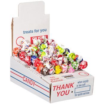 Charity campaign donation desk top Candy display paper box
