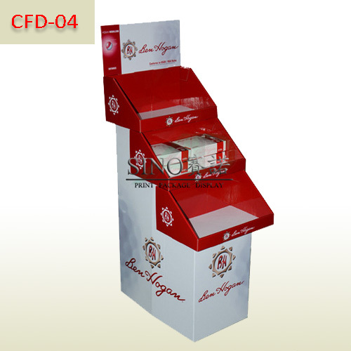 POP Cardboard Floor display rack for Wine,POP display stand, custom made display rack manufacturer, Paper Package Boxes, Gift boxes, Shopping bag factory China factory, Sino Printing & Packaging,POP Cardboard Floor display rack for Wine