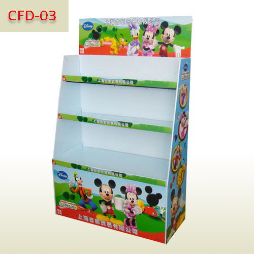 Disney toys promotional cardboard display stand,POP display stand, custom made display rack manufacturer, Paper Package Boxes, Gift boxes, Shopping bag factory China factory, Sino Printing & Packaging,Disney toys promotional cardboard display stand