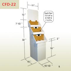 Pharmacy sales promotional cardboard display stand