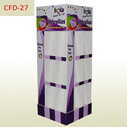 4 faces POP supermarket cardboard pallet display rack,POP display stand, custom made display rack manufacturer, Paper Package Boxes, Gift boxes, Shopping bag factory China factory, Sino Printing & Packaging,4 faces POP supermarket cardboard pallet display rack