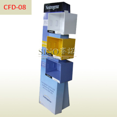 Skin Care products Supermarket sales cardboard shelves display