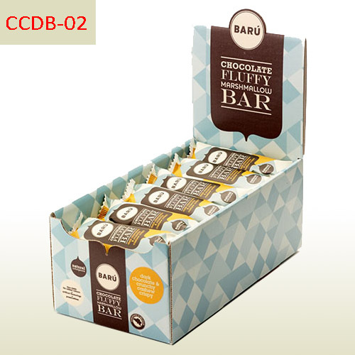 Chocolate Marshmallow bar packaging and display box,POP display stand, custom made display rack manufacturer, Paper Package Boxes, Gift boxes, Shopping bag factory China factory, Sino Printing & Packaging,Chocolate Marshmallow bar packaging and display box