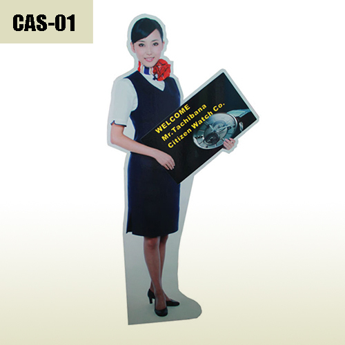 Man sized printed cardboard Advertising standee,POP display stand, custom made display rack manufacturer, Paper Package Boxes, Gift boxes, Shopping bag factory China factory, Sino Printing & Packaging,Man sized printed cardboard Advertising standee