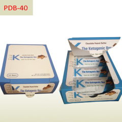 Chocolate protein energy bar packaging box open on top,POP display stand, custom made display rack manufacturer, Paper Package Boxes, Gift boxes, Shopping bag factory China factory, Sino Printing & Packaging,Chocolate protein energy bar packaging box open on top
