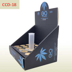 POP full color printed sales promotional cardboard counter top display box for Lipstick