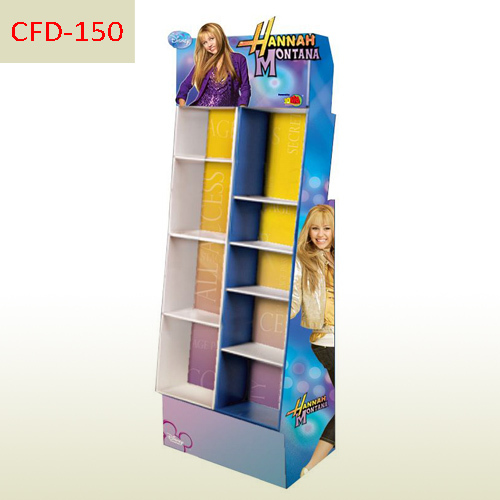 Colorful printed cardboard Grid exhibition frame display stand for girl's jacket,POP display stand, custom made display rack manufacturer, Paper Package Boxes, Gift boxes, Shopping bag factory China factory, Sino Printing & Packaging,Colorful printed cardboard Grid exhibition frame display stand for girl's jacket