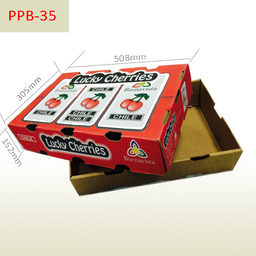 Easy to carry Cherry pacakge Corrugated box,POP display stand, custom made display rack manufacturer, Paper Package Boxes, Gift boxes, Shopping bag factory China factory, Sino Printing & Packaging,Easy to carry Cherry pacakge Corrugated box