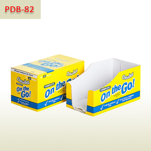 Perforated removable lid chewing gum paper display box,POP display stand, custom made display rack manufacturer, Paper Package Boxes, Gift boxes, Shopping bag factory China factory, Sino Printing & Packaging,Perforated removable lid chewing gum paper display box