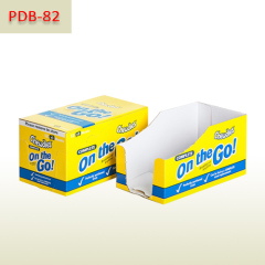 Perforated removable lid chewing gum paper display box,POP display stand, custom made display rack manufacturer, Paper Package Boxes, Gift boxes, Shopping bag factory China factory, Sino Printing & Packaging,Perforated removable lid chewing gum paper display box