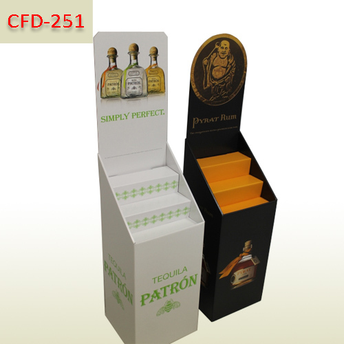 Custom-made Wine exhibition cardboard floor display stand,POP display stand, custom made display rack manufacturer, Paper Package Boxes, Gift boxes, Shopping bag factory China factory, Sino Printing & Packaging,Custom-made Wine exhibition cardboard floor display stand