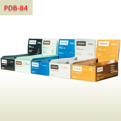 Protein bar paper package box and display box