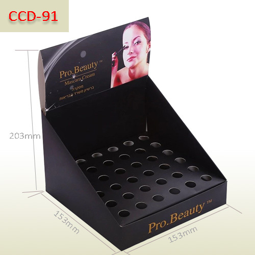 Paper counter display box for Mascara retails,POP display stand, custom made display rack manufacturer, Paper Package Boxes, Gift boxes, Shopping bag factory China factory, Sino Printing & Packaging,Paper counter display box for Mascara retails