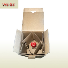 Economic Corrugated Paper packaging Box for wine bottle