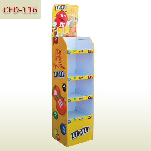 Chocolate retail custom printed Cardboard floor display stand,POP display stand, custom made display rack manufacturer, Paper Package Boxes, Gift boxes, Shopping bag factory China factory, Sino Printing & Packaging,Chocolate retail custom printed Cardboard floor display stand