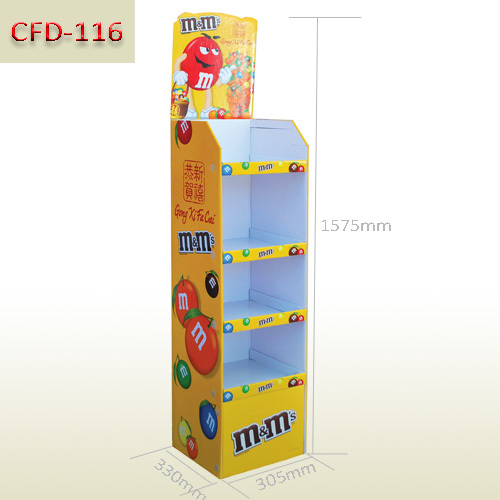 Chocolate retail custom printed Cardboard floor display stand,POP display stand, custom made display rack manufacturer, Paper Package Boxes, Gift boxes, Shopping bag factory China factory, Sino Printing & Packaging,Chocolate retail custom printed Cardboard floor display stand