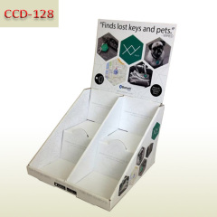 Retail Cardboard counter top display box for bluetooth anti-loss device,POP display stand, custom made display rack manufacturer, Paper Package Boxes, Gift boxes, Shopping bag factory China factory, Sino Printing & Packaging,Retail Cardboard counter top display box for bluetooth anti-loss device